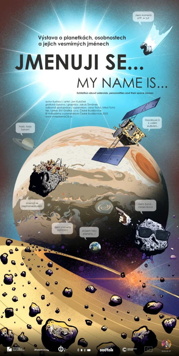 Asteroid 2002 EM7 - minul 8.března 2002 Zemi o pouhých 460 tisíc kilometrů. Objevena byla projektem LINEAR až 12.března, tj. 4 dni po nejtěsnějším přiblížení k Zemi. Planetka je přibližně stejně velká jako těleso, které způsobilo v červnu 1908 tunguzskou katastrofu. Na dvou prolínajících se snímcích je planetka nad šipkou. Snímky byly pořízeny dne 13.března 2002 1,06-m teleskopem KLENOT Observatoře Kleť vybaveným CCD kamerou Photometrics S300. Zobrazené pole má velikost 18 x 18 úhlových minut, sever je nahoře a západ vpravo.