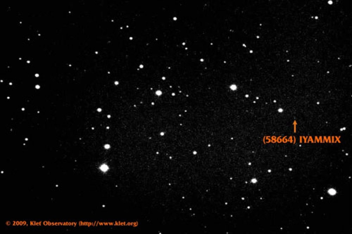Planetka (58664) IYAMMIX = 1997 YA1 byla objevena na Observatoři Kleť jako vedlejší produkt výzkumného pogramu zaměřenéh