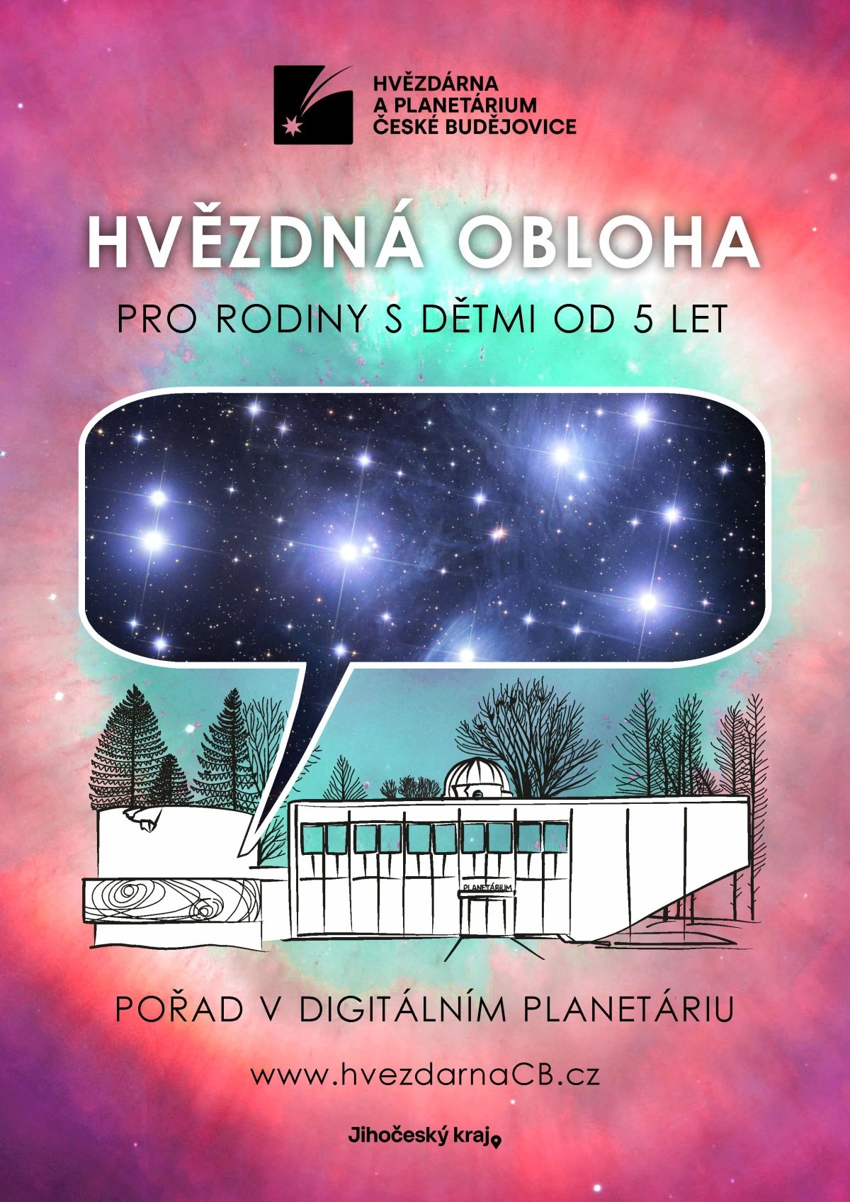 Hvězdná obloha pro děti